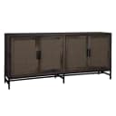 Carini Dressoir zwart 200 cm - Tower Living