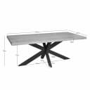 Eettafel Dakota | 200 cm | Rechthoek - Starfurn