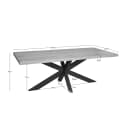 Eettafel Dakota | 220 cm | Rechthoek - Starfurn
