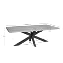 Eettafel Dakota | 240 cm | Rechthoek - Starfurn
