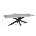 Eettafel Dakota | 300 cm | Rechthoek - Starfurn