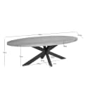 Eettafel Dakota | 240 cm | Ovaal - Starfurn