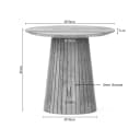 Salontafel | Solana | 50 cm | Naturel - Starfurn