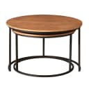 Salontafel Madison Natural | 70 cm | Set van 2 - Starfurn