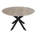 Eiken eettafel Ferris | Rond 130 cm | Naturel - Starfurn