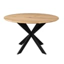 Ronde eettafel Ferris Naturel Eikenhout 150 cm - Starfurn