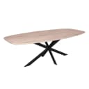 Eiken eettafel Ferris | Deens Ovaal 200 cm | Naturel - Starfurn