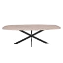 Eiken eettafel Ferris | Deens Ovaal 200 cm | Naturel - Starfurn
