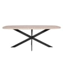 Eiken eettafel Ferris | Deens Ovaal 200 cm | Naturel - Starfurn