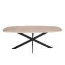Eiken eettafel Ferris | Deens Ovaal 200 cm | Naturel - Starfurn