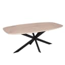 Eiken eettafel Ferris | Deens Ovaal 200 cm | Naturel - Starfurn