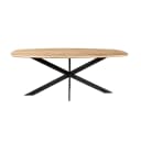 Eiken eettafel Ferris | Deens Ovaal 200 cm | Naturel - Starfurn
