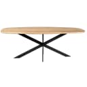 Eiken eettafel Ferris | Deens Ovaal 280 cm | Naturel - Starfurn