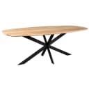 Eiken eettafel Ferris | Deens Ovaal 280 cm | Naturel - Starfurn
