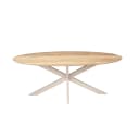 Eiken eettafel Ferris | Ovaal 210 cm | Naturel | Poot Sand - Starfurn