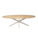 Eiken eettafel Ferris | Ovaal 280 cm | Naturel | Poot Sand - Starfurn