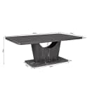 Eettafel Voco | 200 cm | Brown - Starfurn