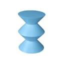 Bijzettafel Abel Blauw Mangohout 33 cm - Starfurn