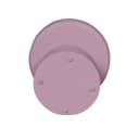 Bijzettafel Drum Roze Mangohout 40 cm - Starfurn