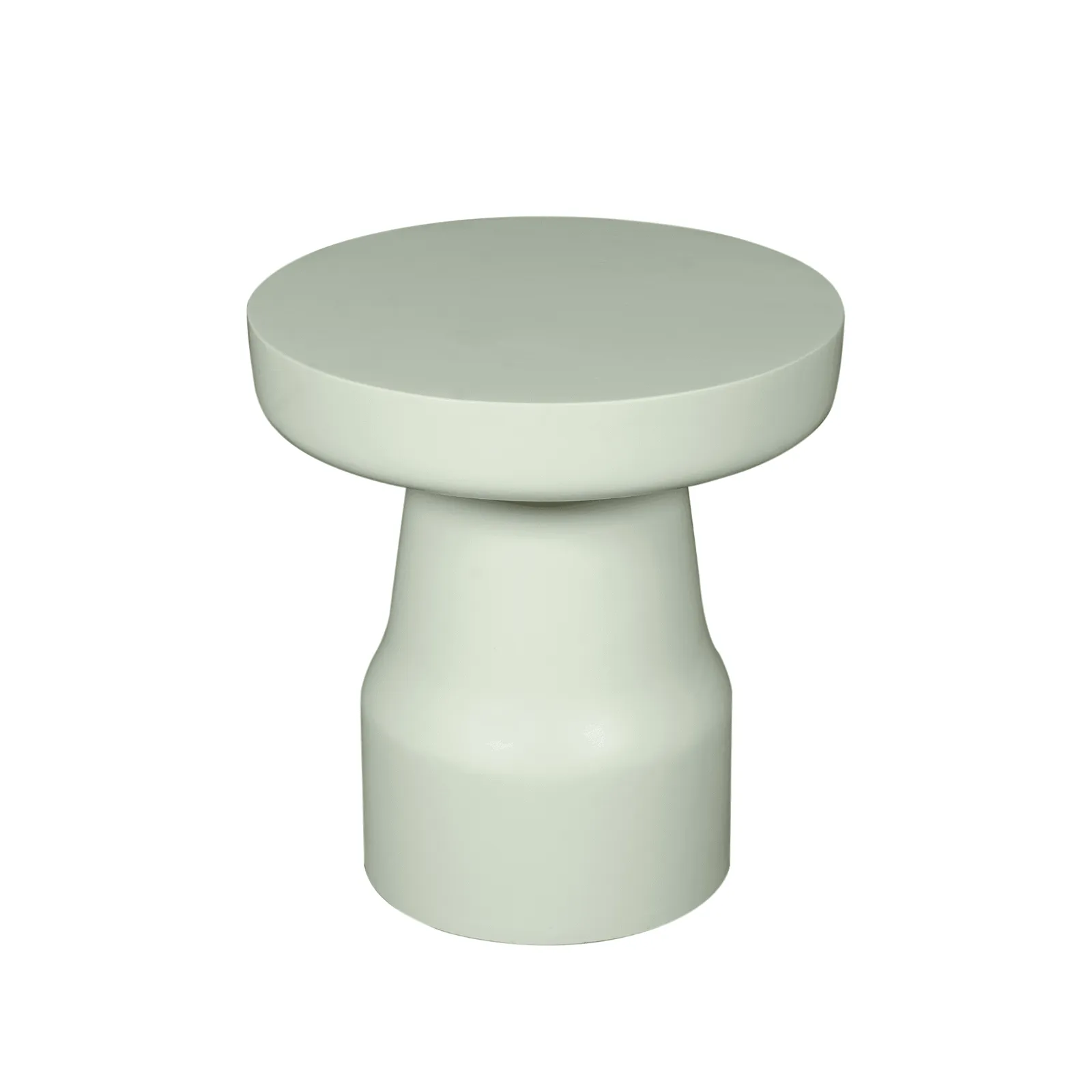 Bijzettafel Drum Groen Mangohout 40 cm - Starfurn