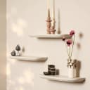 Wandplank Gusta Sand | 60 cm | Set van 3 - Starfurn