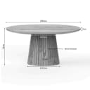Salontafel Solana | 80 cm | Taupe - Starfurn