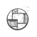 Wandrek Dakota | 75 cm | Rond - Starfurn
