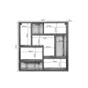 Wandrek Dakota | 75 cm | Vierkant - Starfurn