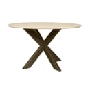 Ronde eettafel Madison Zand Mangohout 130 cm - Starfurn