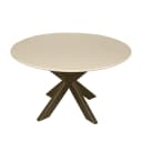Ronde eettafel Madison Zand Mangohout 130 cm - Starfurn