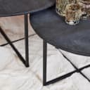 Salontafel Arlington Black | 70 cm | Set van 2 - Starfurn