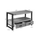 Tv meubel Britt | 100 cm - Starfurn