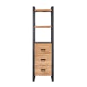 Boekenkast Britt | 55 cm | drie lades - Starfurn