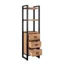 Boekenkast Britt | 55 cm | drie lades - Starfurn