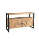 Dressoir Naturel Mangohout 135 cm - Starfurn