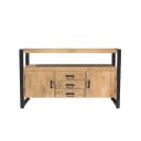 Dressoir Naturel Mangohout 135 cm - Starfurn