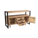 Dressoir Naturel Mangohout 135 cm - Starfurn