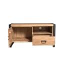Tv meubel Britt | 110 cm | met deur en open vak - Starfurn