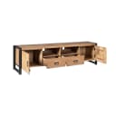 Tv meubel Britt | 200 cm | met deuren en lades - Starfurn