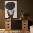 Dressoir Noa Naturel Mangohout 200 cm - Starfurn