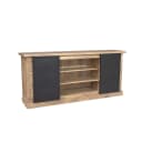 Dressoir Noa Naturel Mangohout 200 cm - Starfurn