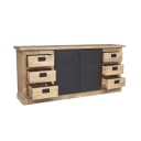 Dressoir Noa Naturel Mangohout 200 cm - Starfurn