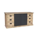 Dressoir Noa Naturel Mangohout 200 cm - Starfurn