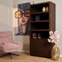 Boekenkast Brussel Brown | 90 cm - Starfurn