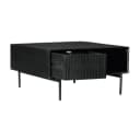 Salontafel Madison Black | 80 cm | Vierkant - Starfurn
