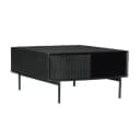 Salontafel Madison Black | 80 cm | Vierkant - Starfurn