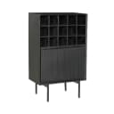 Wijnkast Madison Black | 55 cm - Starfurn