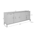 Dressoir Madison Bruin Mangohout 210 cm - Starfurn