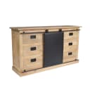 Dressoir Fresno Naturel Mangohout 160 cm - Starfurn