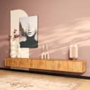 Zwevend tv meubel Madison Natural | 280 cm - Starfurn